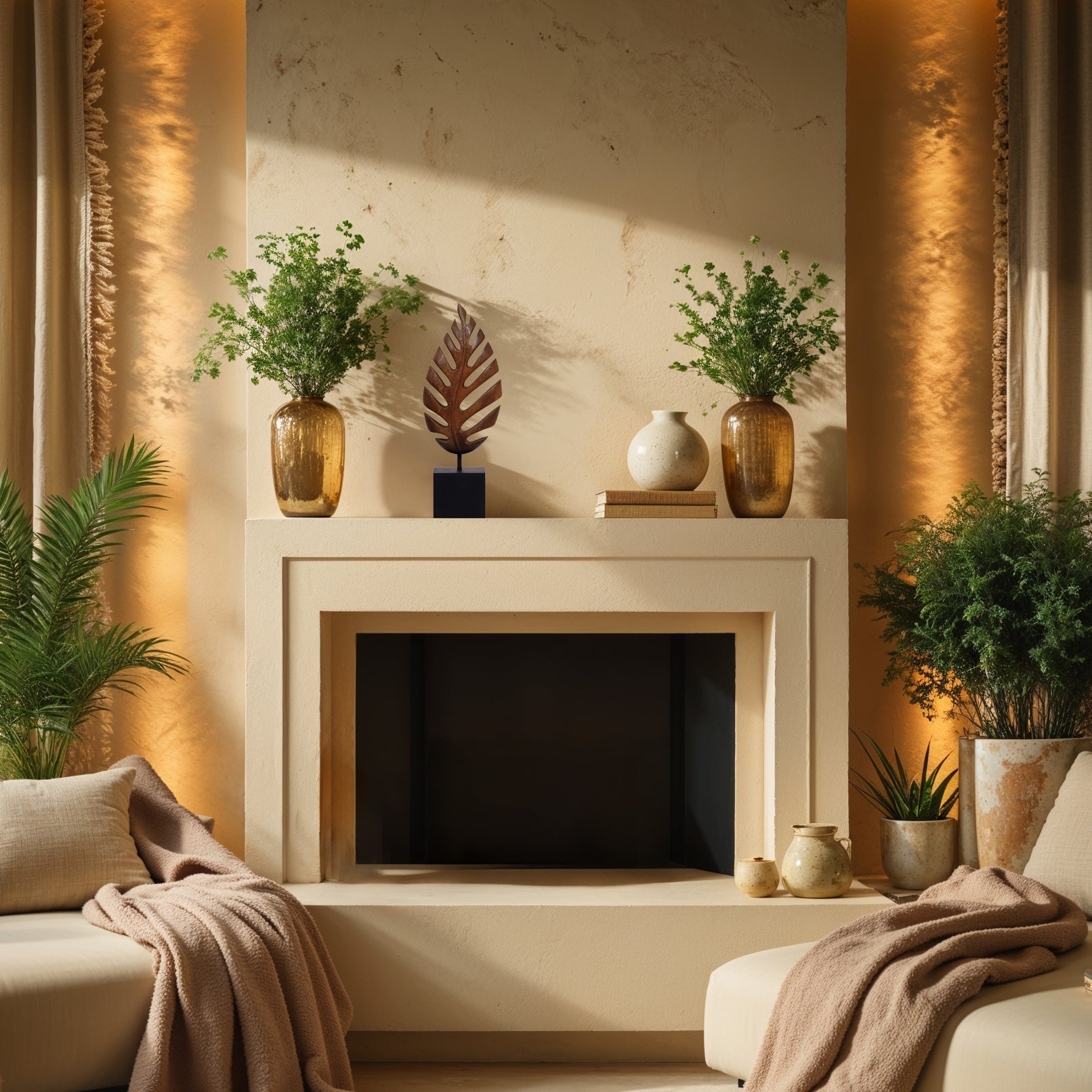 Madilyn Leaf – Hand-Carved Wooden Sculpture, Artistic Home Décor