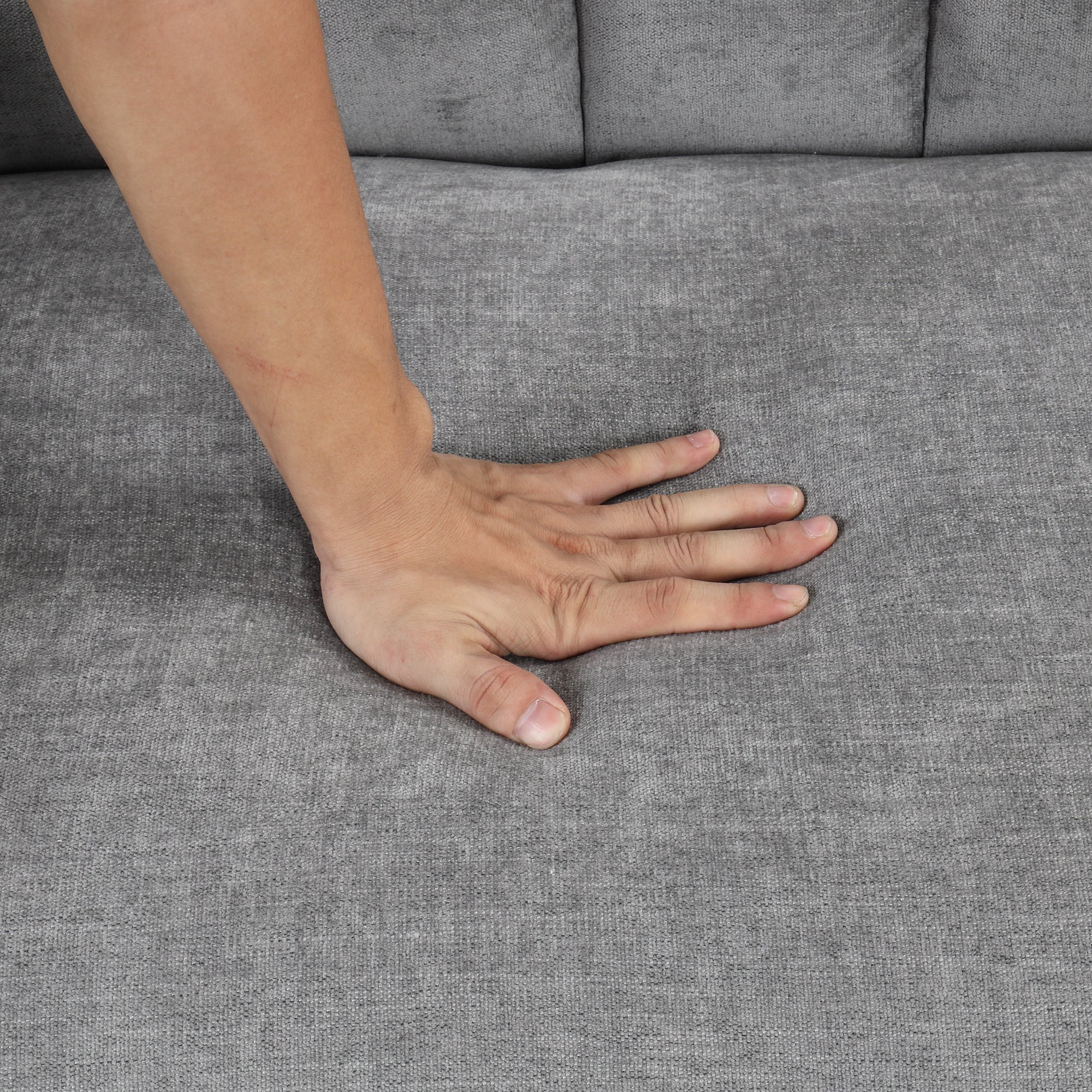 Convertible Soft Cushion Sofa Pull-Out Bed for Two