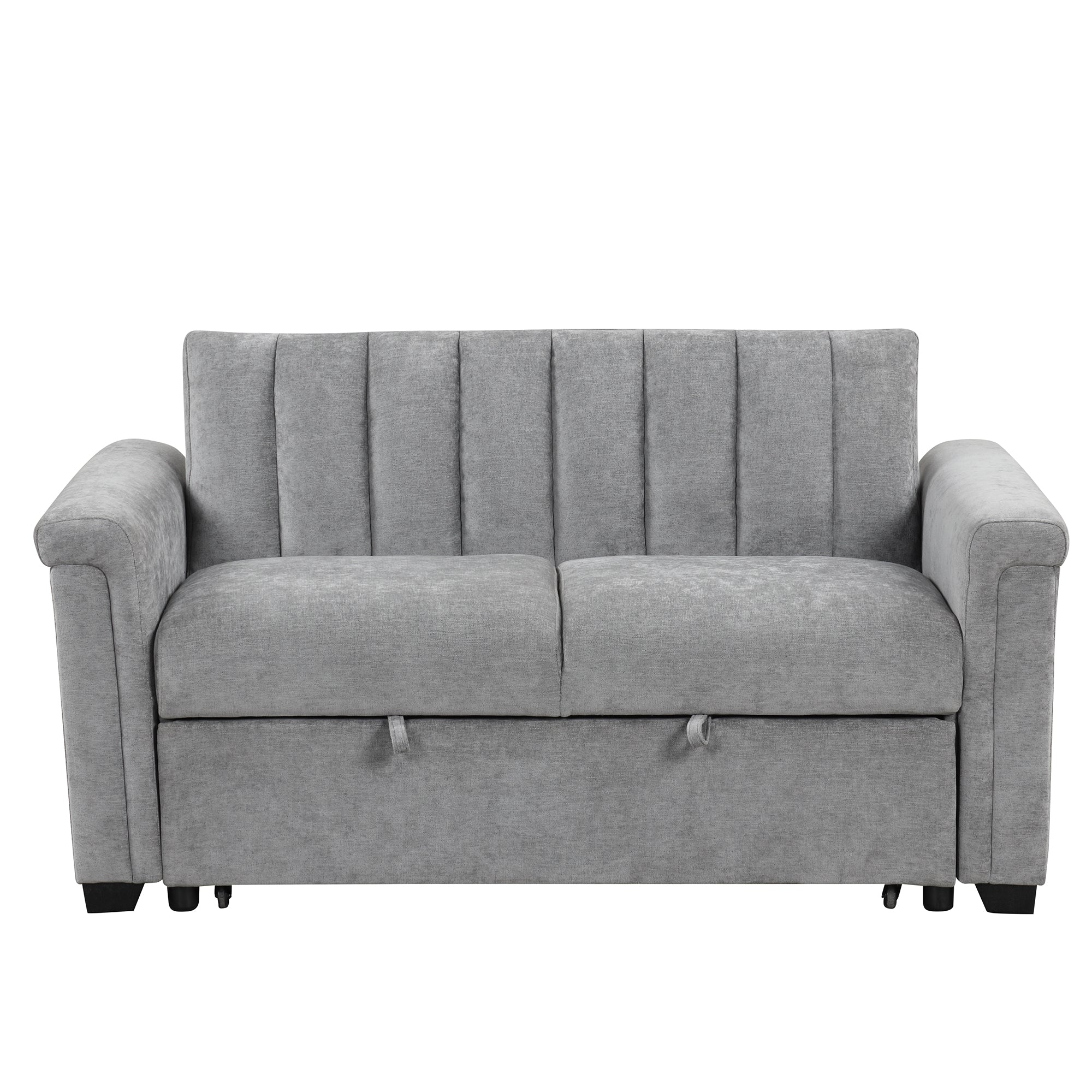 Convertible Soft Cushion Sofa Pull-Out Bed for Two
