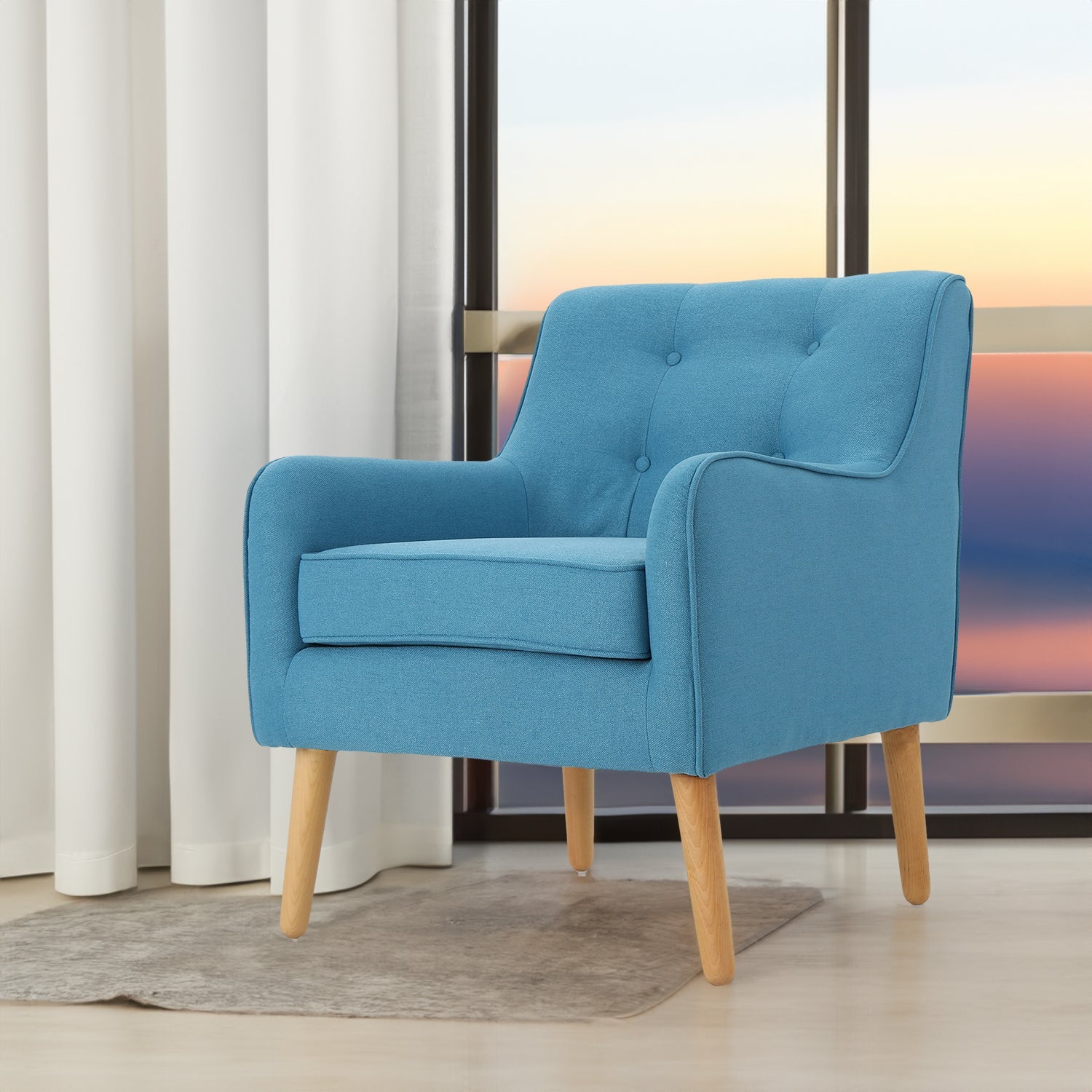Modern Comfortable Arm Chair for Living Room or Office