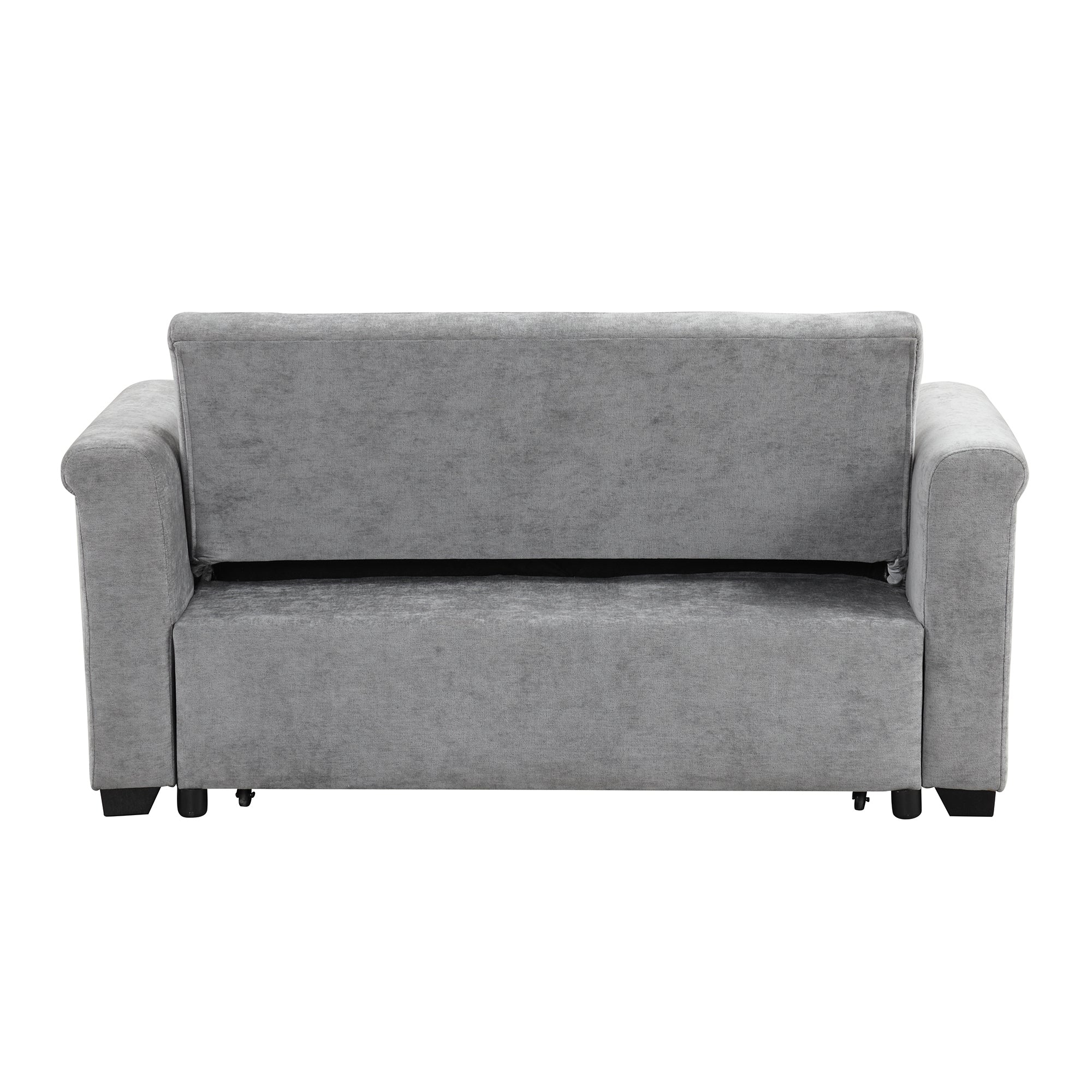 Convertible Soft Cushion Sofa Pull-Out Bed for Two