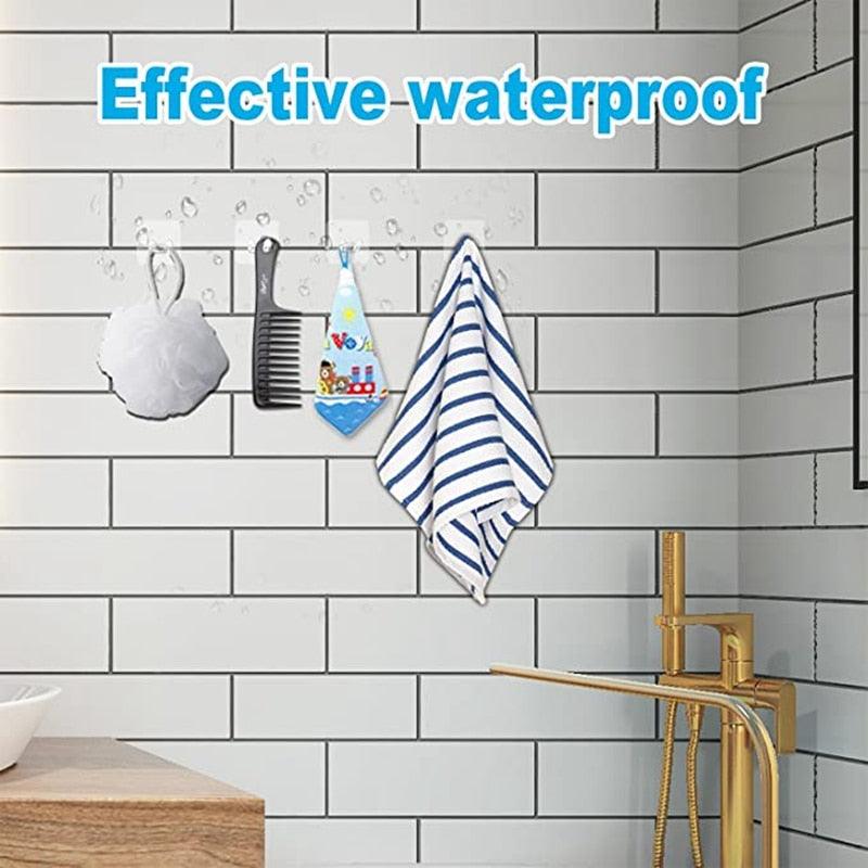 Punch-Free Wall Storage Hooks for Power Plugs – 5/10/20 Pcs
