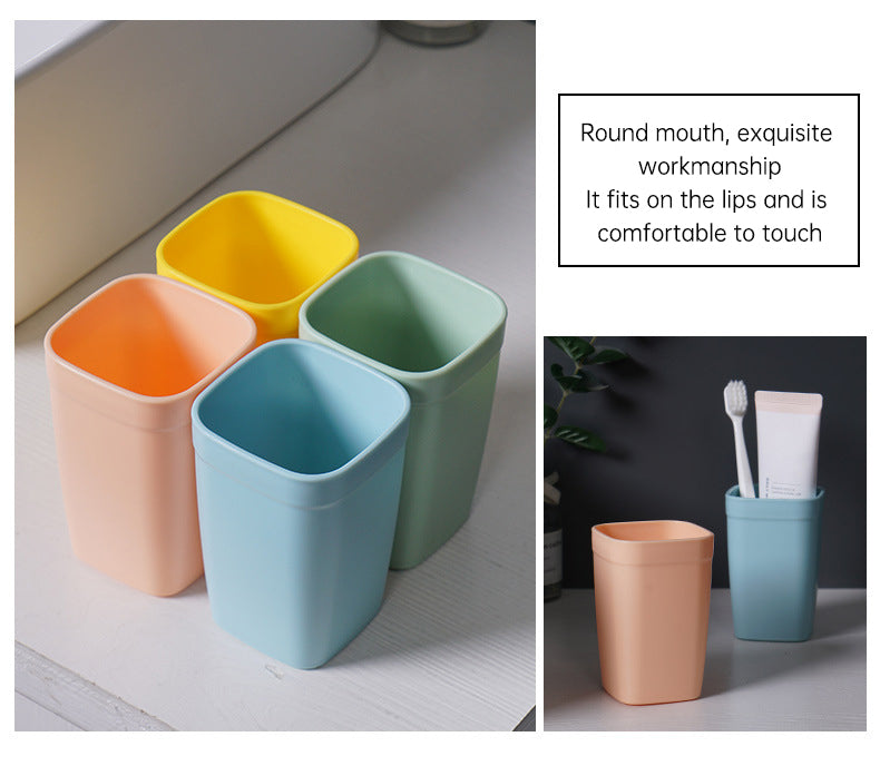 Magnetic Toothbrush Holder with Cup Bathroom Toiletries Storage Rack Wall