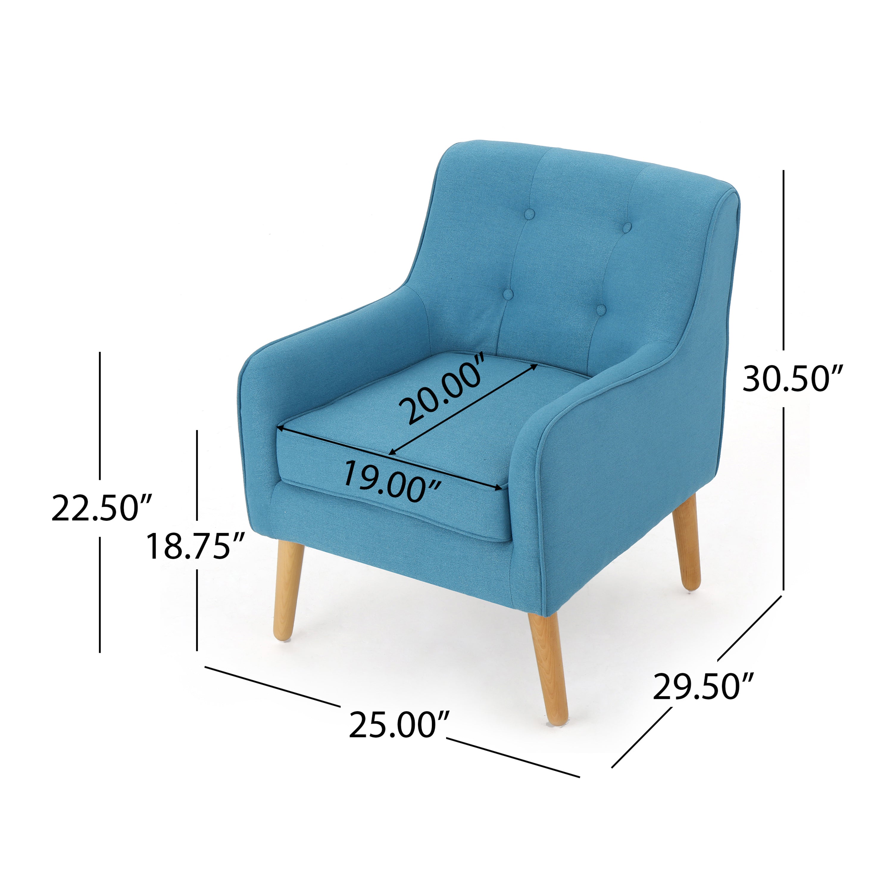 Modern Comfortable Arm Chair for Living Room or Office
