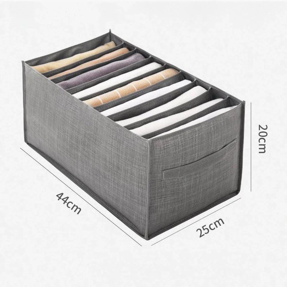 Underwear & Bra Storage Box with Divider for Wardrobe