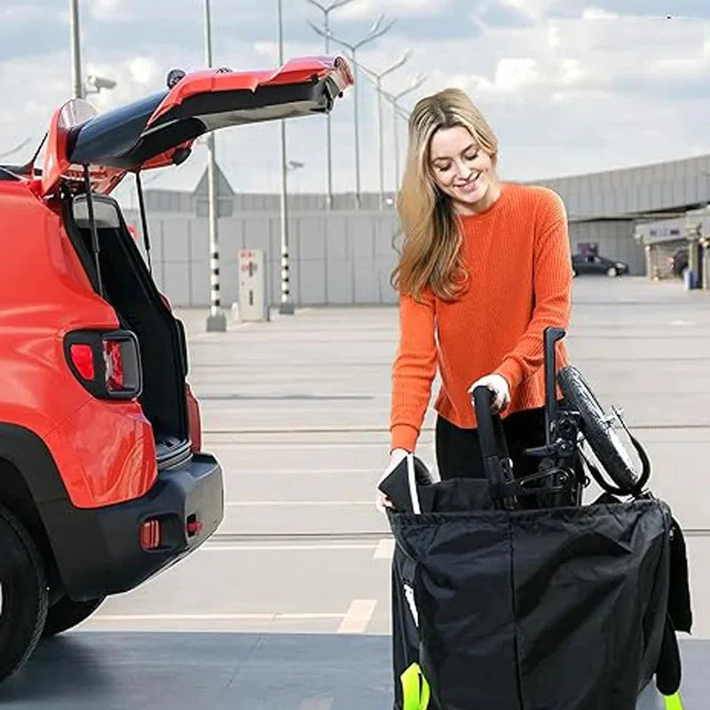 Baby Stroller Travel Bag with Shoulder Belt Pram  Universal Dust Bag Organizer Kindergarten Carts Accessories Walker Cribs Bags
