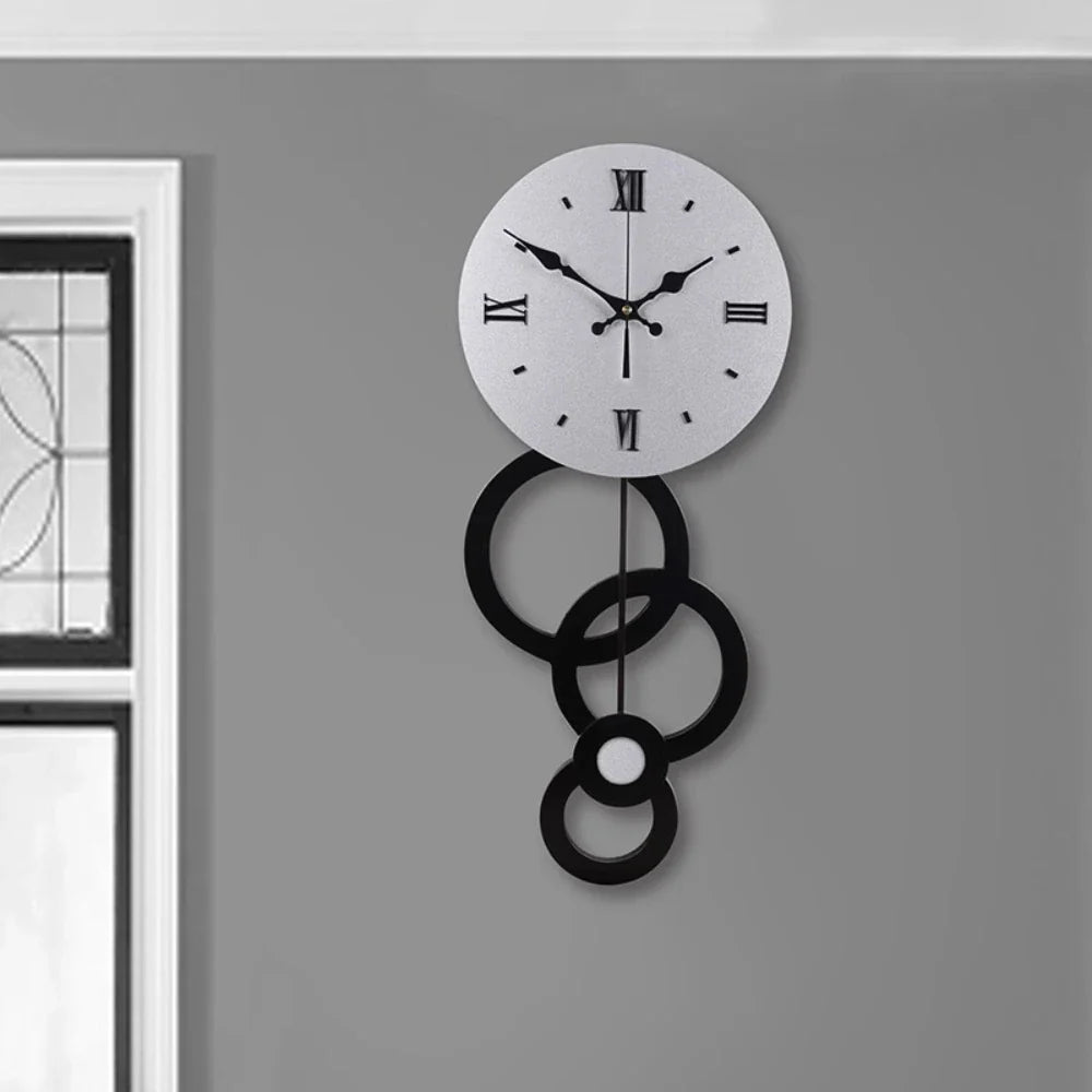 Fancy Minimalist Modern Luxury Wall Clock for Home Interior