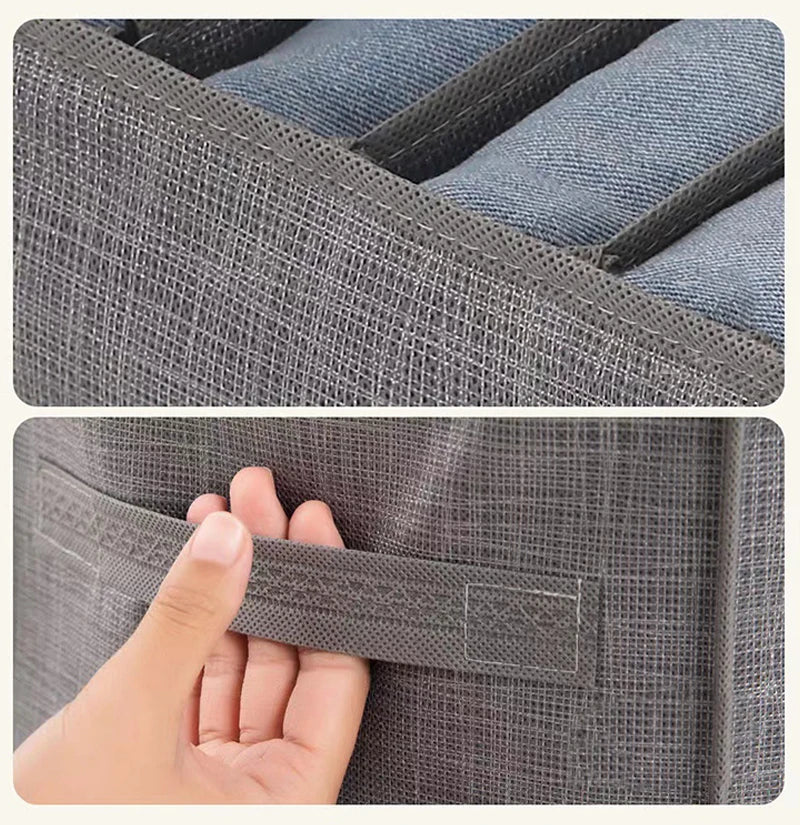 Underwear & Bra Storage Box with Divider for Wardrobe