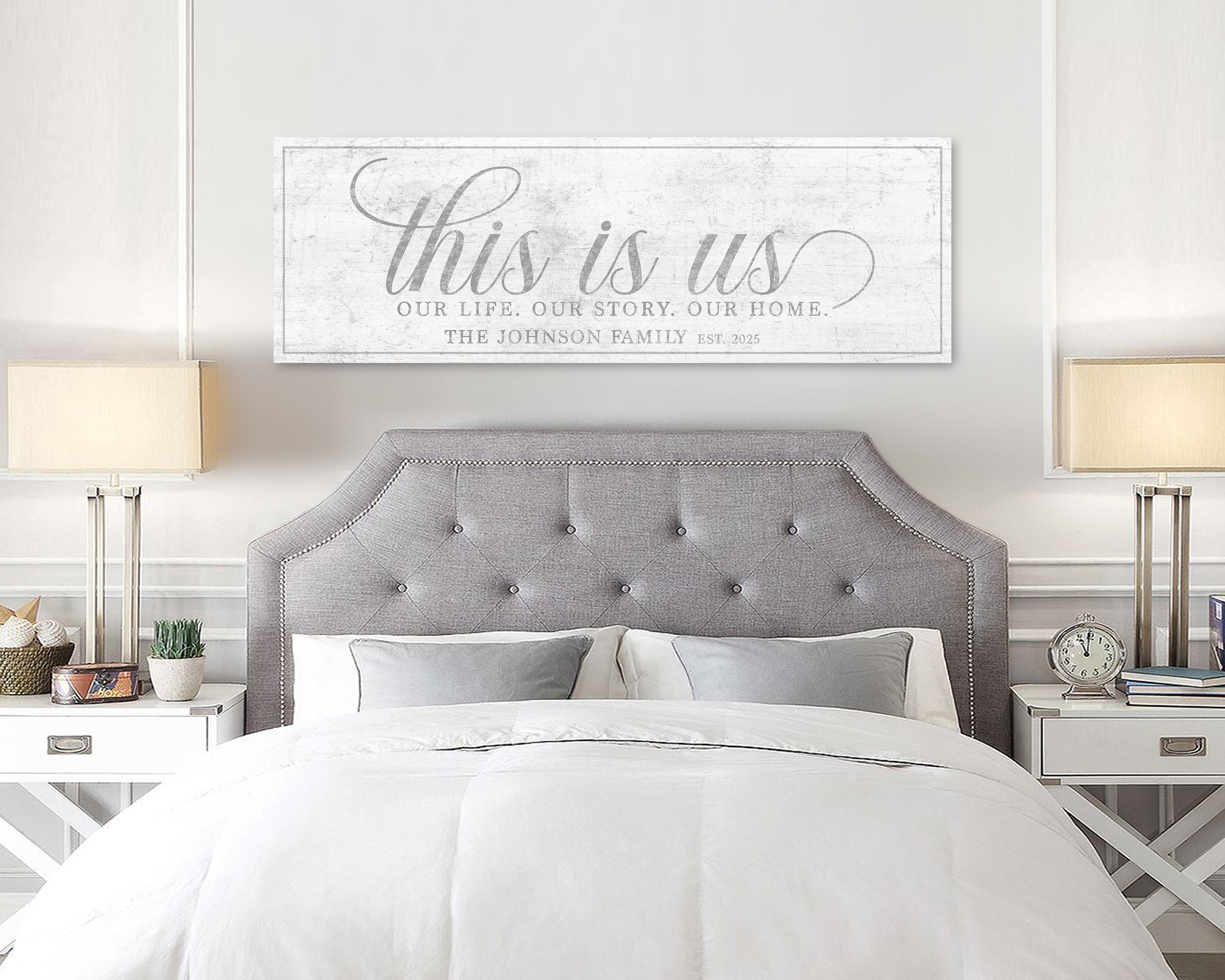 This Is Us Wall Art – Our Life, Our Story, Our Home