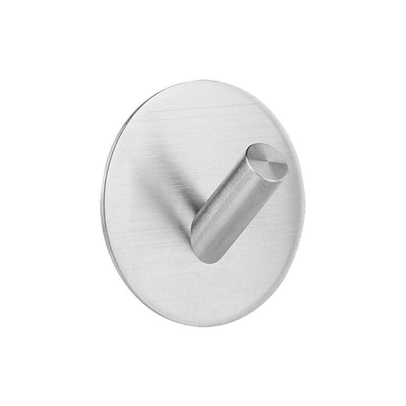 Black Stainless Steel Wall Hook for Towels, Coats, and Hats