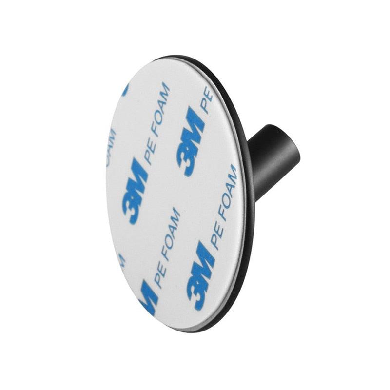 Black Stainless Steel Wall Hook for Towels, Coats, and Hats
