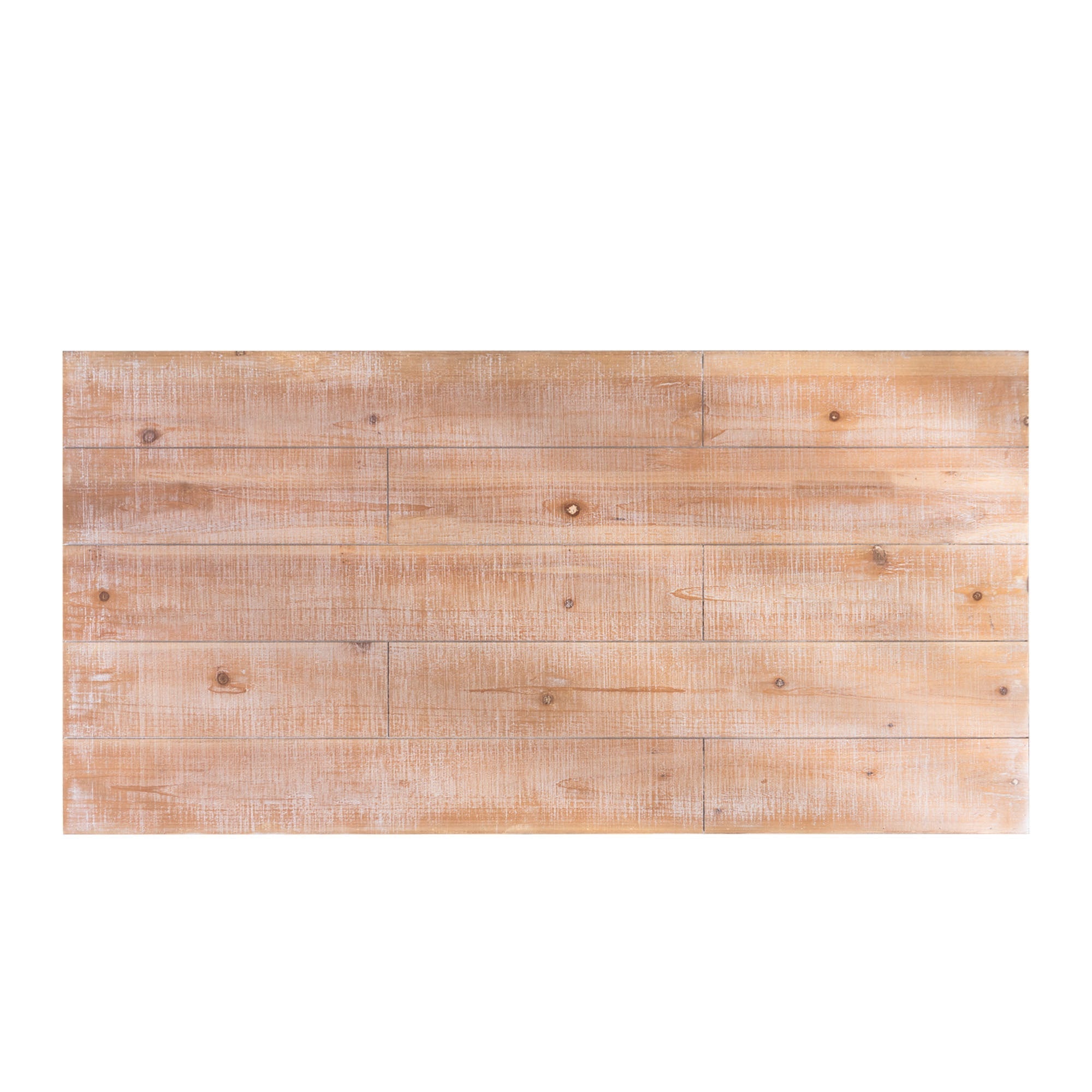 Modern Rustic Coffee Table – Rectangular Wood Center Table for Living Room