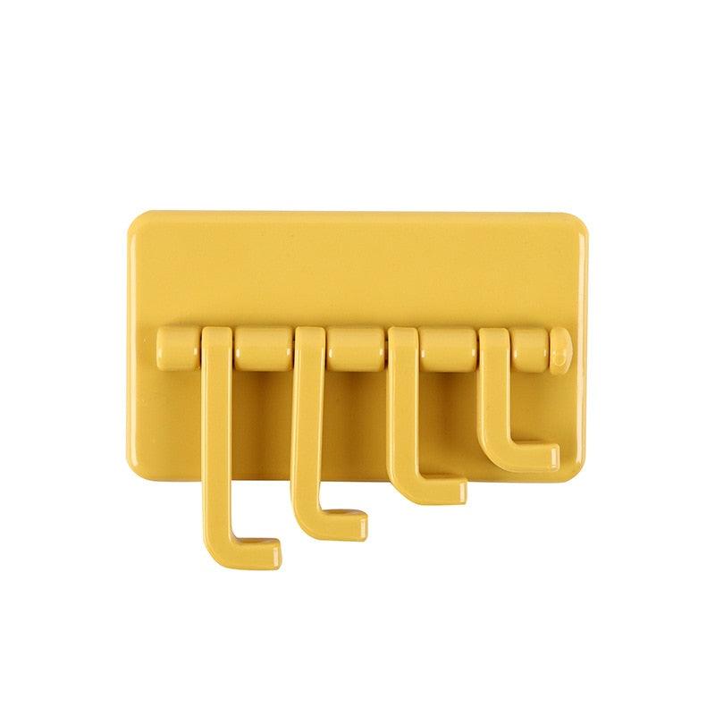 Rotating Self-Adhesive Wall Hook for Bathroom & Kitchen